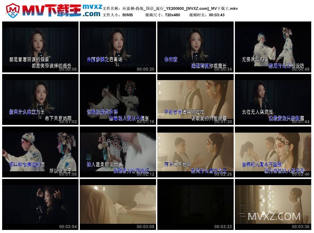 应嘉俐-伪装_国语_流行_YE200600